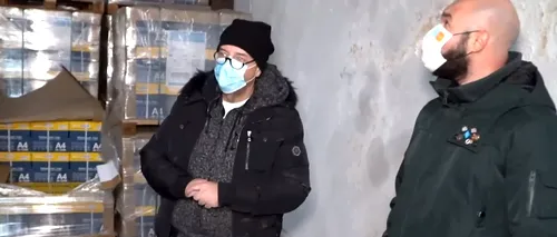 Piedone, uluit de ce a găsit într-un depozit Economat din Jilava: „E mult de săpat, dar nu ne speriem” - VIDEO