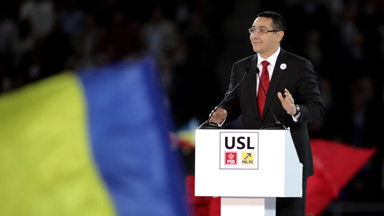 Ponta: E problema și alegerea ARD dacă și-a găsit în Diaconescu cel mai bun candidat în Târgu Jiu