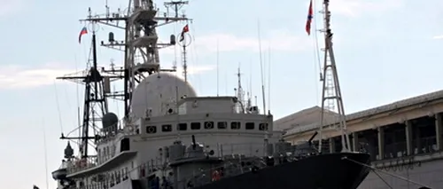 O navă rusească de spionaj a sosit la Havana înaintea unei întâlniri istorice SUA-Cuba