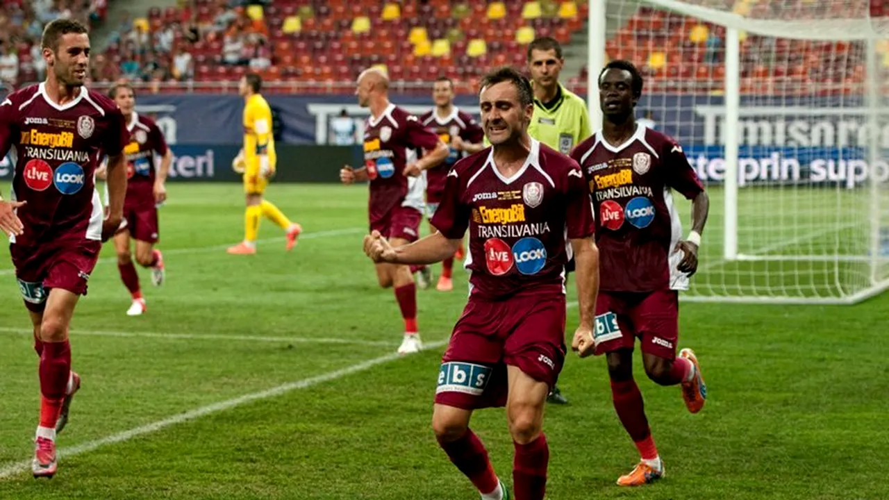 CFR CLUJ - SLOVAN LIBEREC / KARAGANDY, în LIGA CAMPIONILOR