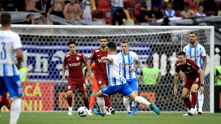 Craiova câștigă Supercupa României. Șumudică, primul trofeu ratat cu CFR Cluj