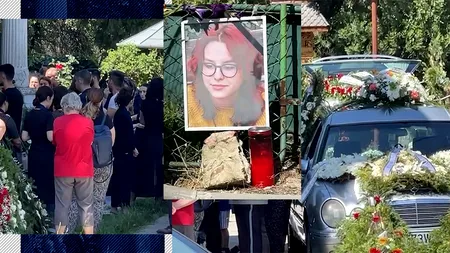 VIDEO | Imaginile durerii de la înmormântarea Melisei, adolescenta ucisă la Craiova. „Da, au fost împreună. El era gelos”