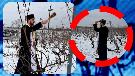 Trifonul, sărbătorit în Dolj. Preoții au sfințit viile din Segarcea pentru un an roditor