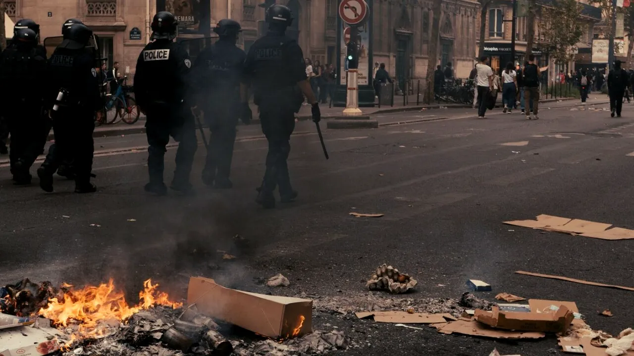 Scenariu românesc la Paris! Puteri străine au interferat și au amplificat protestele, susțin autoritățile. Sondajele spun altceva
