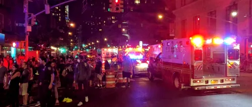 29 de răniți într-o explozie la New York. Actul este unul intenționat, dar nu terorist