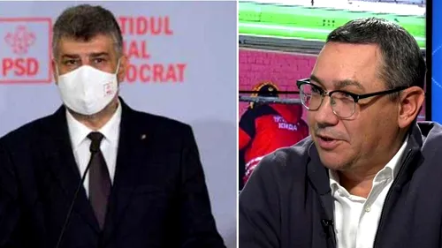VIDEO | Victor Ponta: Chiar sunt mulțumit de Marcel Ciolacu!
