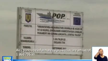 Un bărbat în scaun cu rotile a atras fonduri europene de 10 milioane de euro pentru mai multe proiecte într-o comună din Tulcea