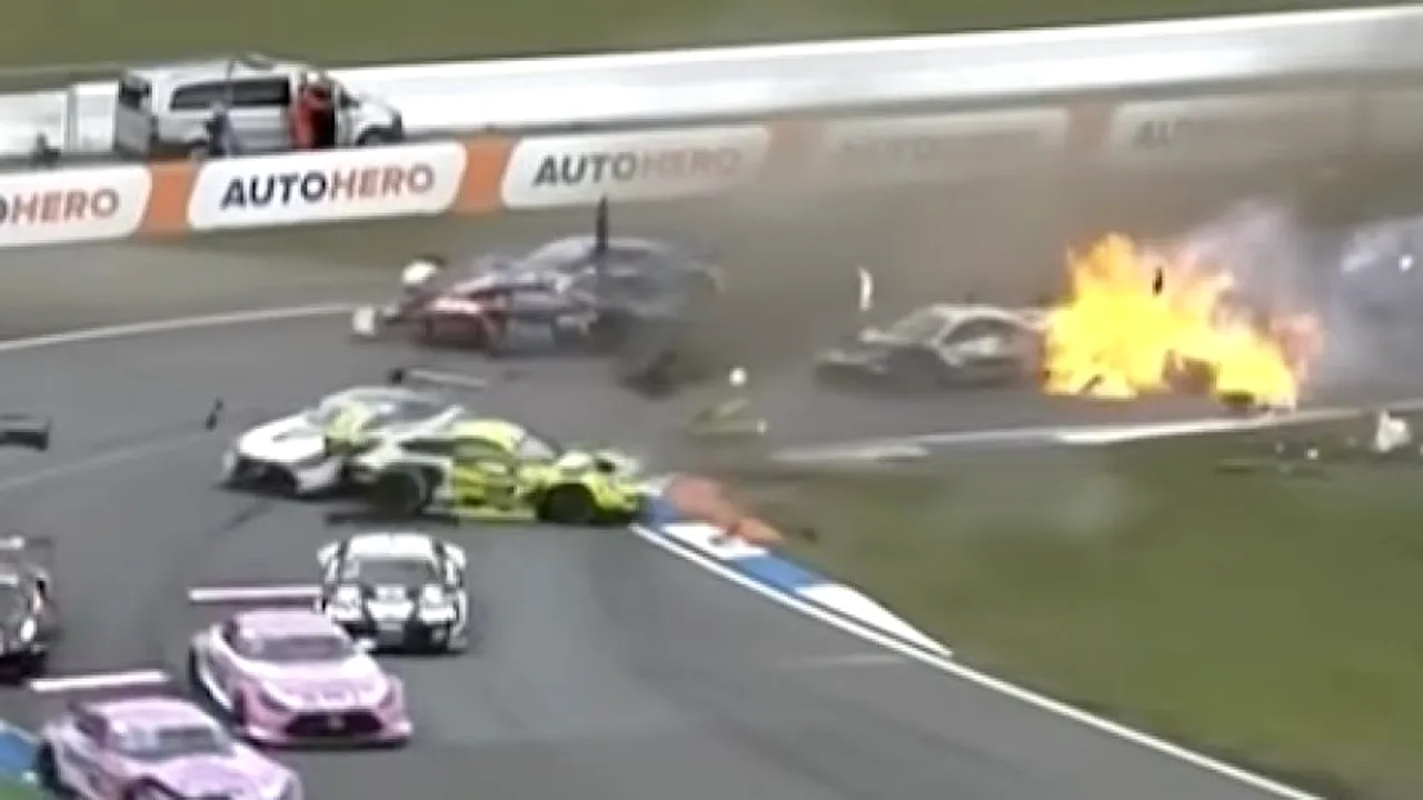 Nepotul lui Michael Schumacher, grav accident pe circuitul de la Hockenheim! | VIDEO
