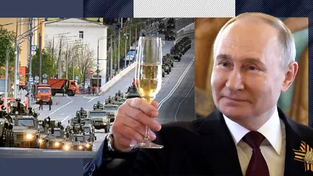 Miza lui Putin. Ziua Victoriei, între „rebeliunea tăcută” a Ucrainei și „parade militare” organizate inclusiv în GRĂDINIȚE, școli și orfelinate
