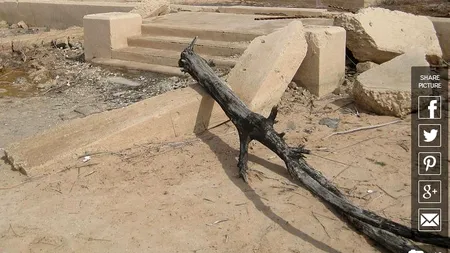 Seceta din Nevada a scos la iveală un oraș din Vestul Sălbatic