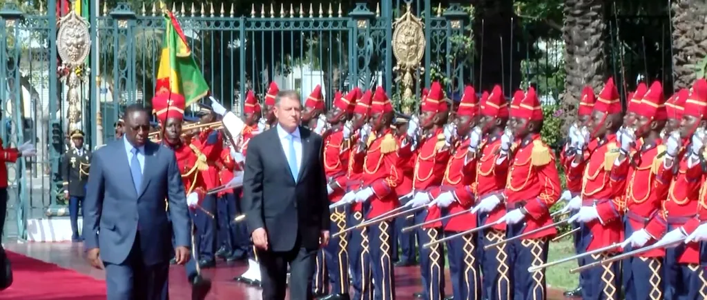 VIDEO | Ultima oprire: Palatul Prezidențial din Senegal / Președintele României își încheie turneul în Africa