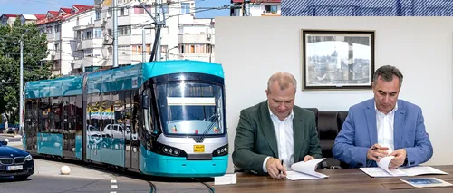 Galați își cumpără 10 tramvaie model „Autentic”, produse în România / Ionuț Pucheanu: Am spus stop achiziției de autobuze second-hand