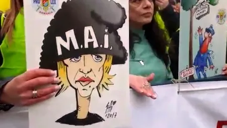 Polițiștii au ieșit în stradă pentru salarii mai mari. Ce au discutat cu ministrul Carmen Dan. UPDATE