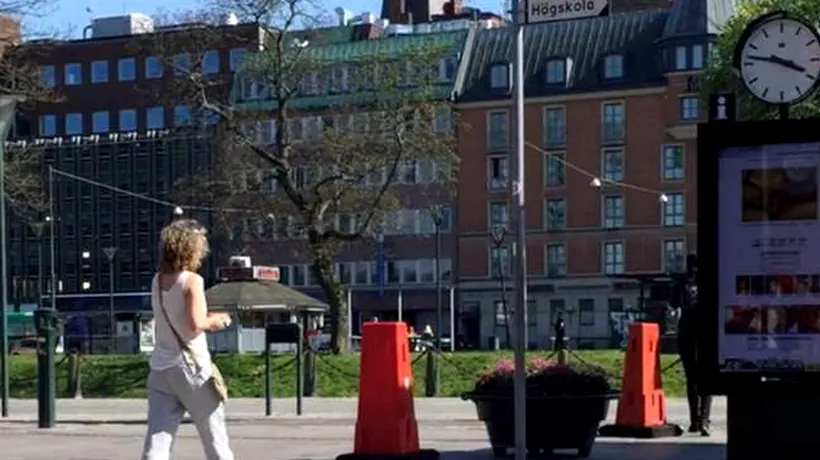 Hackerii au șocat un oraș suedez. Ce imagini au difuzat pe panourile publicitare