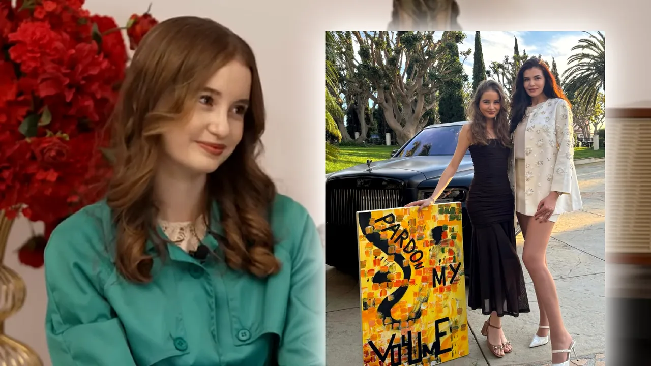 Irina Columbeanu s-a întors la pictură. Cum arată tabloul pe care l-ar fi vândut cu 20.000 de euro