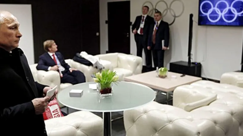 Cum a văzut Putin toate cercurile olimpice aprinse la ceremonia de inaugurare a Jocurilor de la Soci