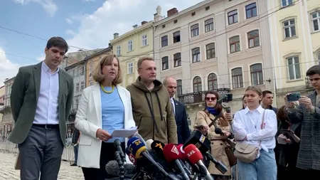 Ambasada SUA, redeschisă la Kiev. Șefa misiunii americane și-a încheiat alocuțiunea cu mesajul ucrainenilor de pe Insula Șerpilor