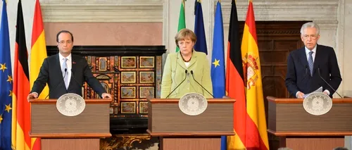 Germania, Franța, Italia și Spania vor un plan economic de 130 miliarde de euro pentru zona euro