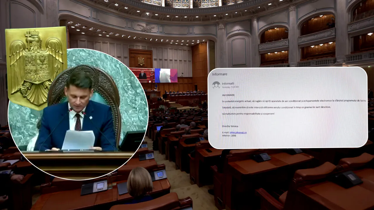 Angajaţii de la Senat au primit mail ca să facă economie la energie: 