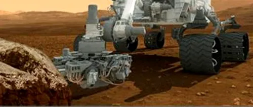 Robotul american Curiosity A AJUNS pe Marte