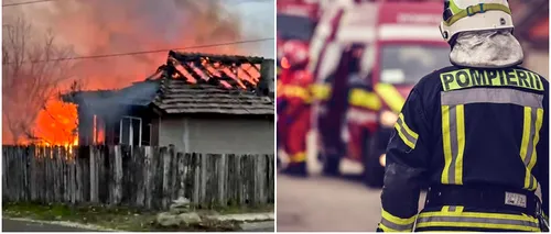 Un bărbat din Giurgiu și-a dat singur foc după ce a încercat să aprindă soba cu BENZINĂ
