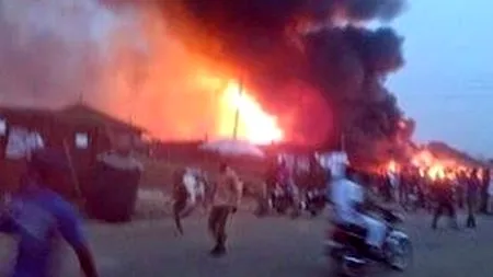 Tragedie în Nigeria: peste 100 de morți după o explozie la o stație de alimentare cu gaz