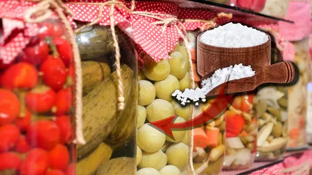 Ce cantitate exactă de oțet și sare grunjoasă trebuie să adaugi în borcanele de murături, de fapt. Cum să NU devină preparatul mult prea sărat