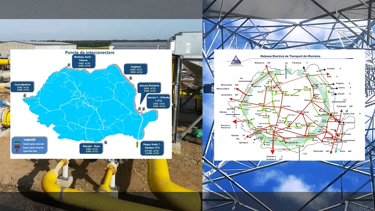 România se încălzește și cu GAZE din import, dar produce curent, mai ales din surse hidro, cât să dea și la export. Starea sistemului energetic