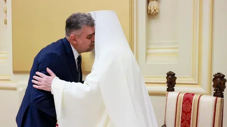 Marcel Ciolacu și Nicolae Ciucă s-au dus împreună la Patriarhul Daniel, înaintea Coaliției / Ciolacu: I-am transmis cele mai bune URĂRI de sănătate