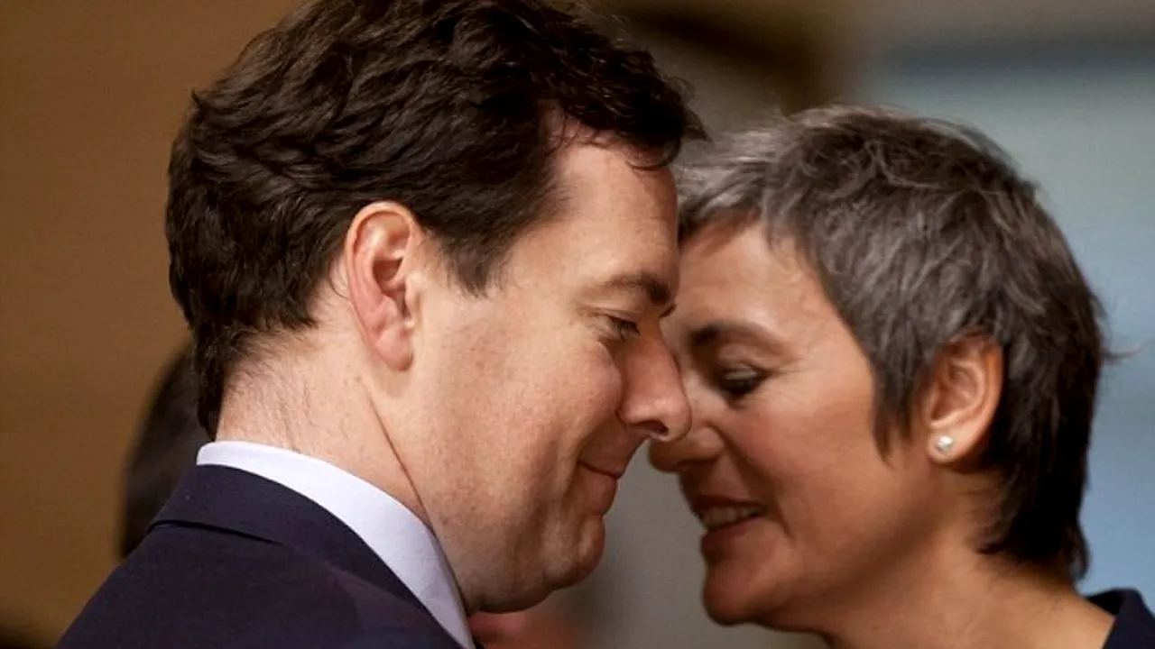 Moment jenant la reuniunea miniștrilor de Finanțe de la Luxemburg