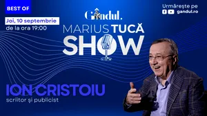 Gândul prezintă Best of Marius Tucă Show – joi, 10 septembrie, de la ora 19.00