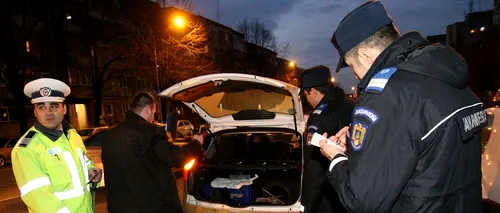 Cinci hoți, prinși la Suceava după cepeste două sute de polițiști au organizat filtre în județ