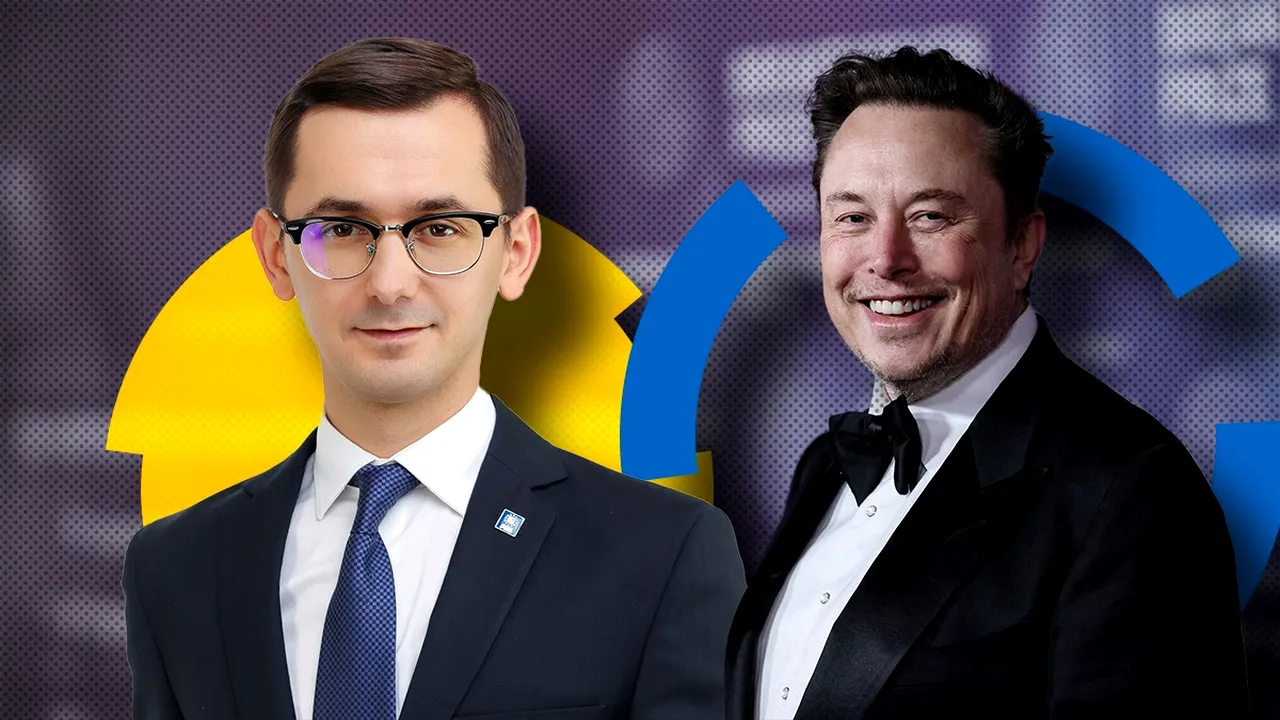 Cum îl SFIDEAZĂ Pavel Popescu pe Elon Musk / „Ne datorează mai mult decât o DEZBATERE pentru ceea ce am făcut pentru el”