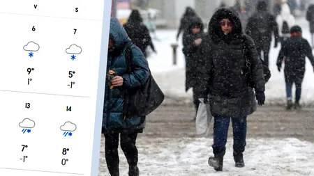Meteorologii Accuweather anunță o lună februarie atipică pentru aceste mileniu, în România. Ce se întâmplă în București