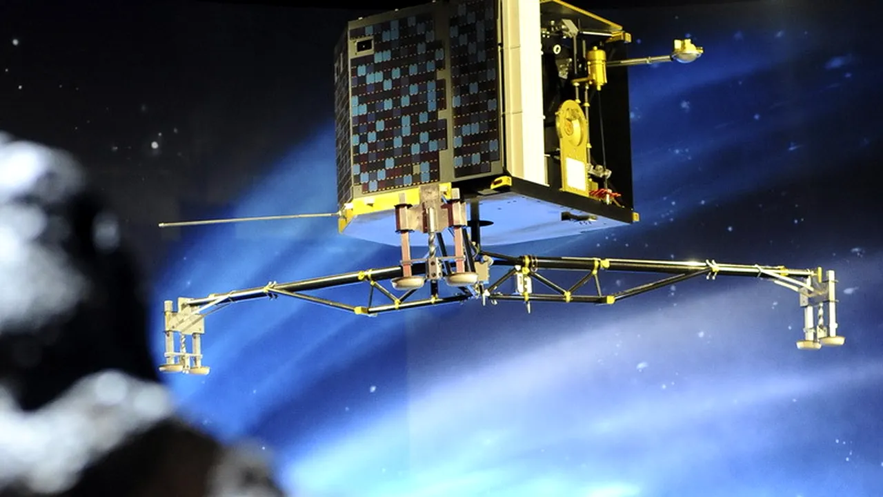 PHILAE. Premieră în istoria spațială: Robotul Philae s-a plasat pe cometa Ciurimov-Gherasimenko