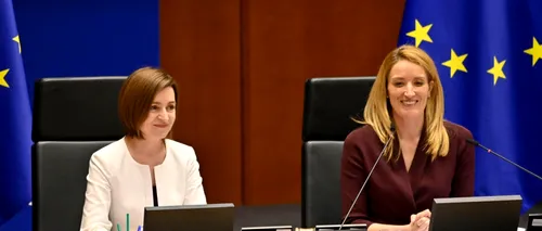 Președinta Parlamentului European: „Suntem gata să sprijinim aspirațiile Republicii Moldova privind ADERAREA la UE”