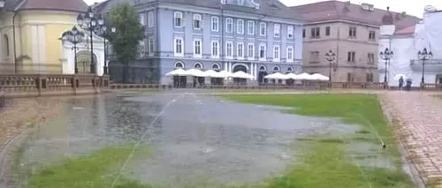 Trei spitale din Timișoara, inundate