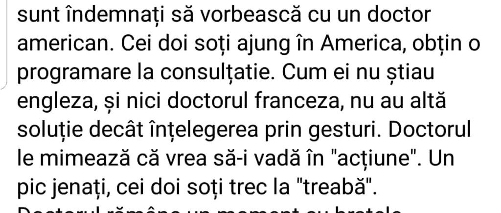 Bancul de vineri | Un cuplu de francezi nu are copii