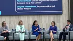 Mirabela Grădinaru participă astăzi, la Chișinău, alături de Maia Sandu, la o conferință internațională despre protejarea copiilor în mediul digital