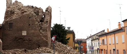 CUTREMUR ÎN ITALIA. Cel puțin ȘASE MORȚI în seismul de 5.9 grade din regiunea Bologna. GALERIE FOTO