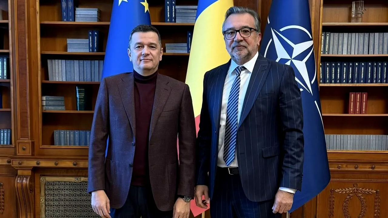 Lucian Romașcanu, la prima sa MISIUNE oficială în România, în calitate de membru al Curții de Conturi Europene. Cu cine s-a întâlnit fostul purtător de cuvânt al PSD