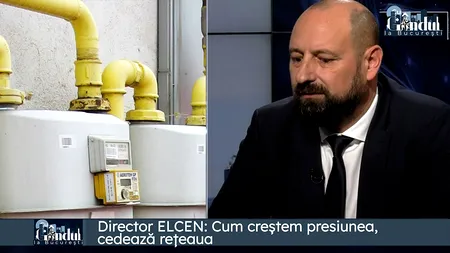 Adrian Tudora, director ELCEN: „În momentul în care temperatura de afară va scădea drastic, sigur vom resimți cu toții un șoc. La ger, și presiunea gazului scade” | VIDEO EXCLUSIV