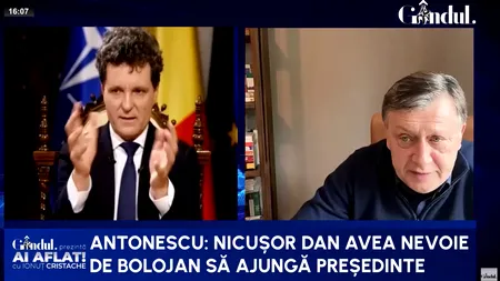 Crin Antonescu: „Nicușor și Bolojan, BINOM nereușit. Pare că Nicușor și Bolojan, deși sunt amândoi matematicieni, au alte calcule”