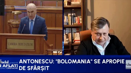 Crin Antonescu: ”Bolomania” se apropie de sfârșit