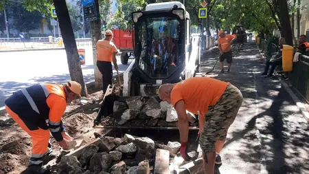 (P) Infrastructură S5. Societatea Infrastructură S5 S.A. a intervenit pe Calea Ferentari, pe segmentul cuprins între Intrarea Lintești și Șos. Sălaj