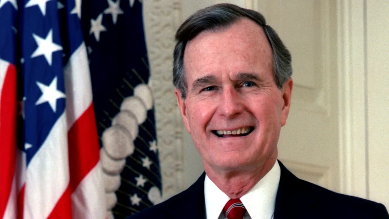 Fostul președinte american George H.W. Bush a fost externat din spital