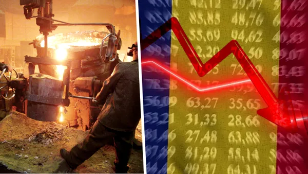 Industria, altădată mândrie națională, continuă în picaj și în 2026. Cu cât a scăzut producția industrială în primele 5 luni ale anului