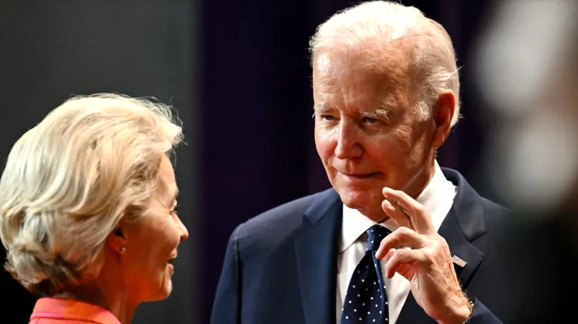 Joe Biden și Ursula von der Leyen s-au întâlnit la Casa Albă. Cei doi vor negocia un ACORD specific privind mineralele esențiale