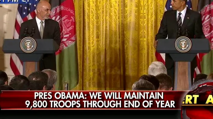 Statele Unite încetinesc retragerea din Afganistan