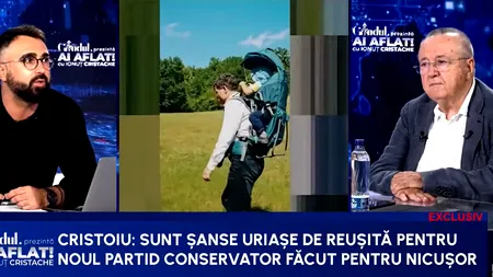 Ion Cristoiu: „Electoratul ăla fan suveranist rămâne cu Călin Georgescu”